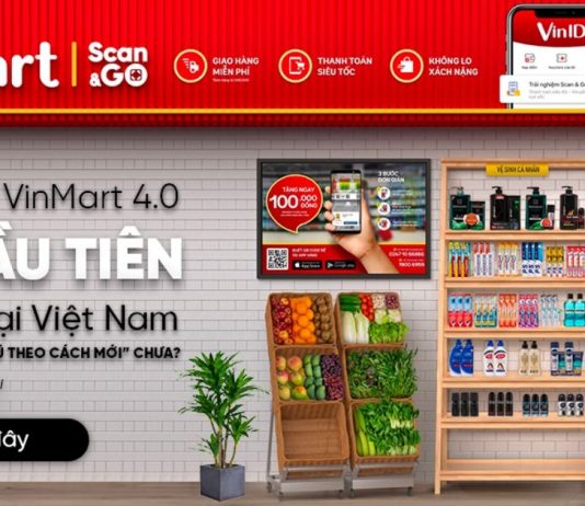 Tập đoàn Vingroup vừa chính thức đưa vào hoạt động siêu thị ảo VinMart (Virtual Store) đồng thời ứng dụng mua sắm ưu việt Scan & Go được VinMart mở rộng phạm vi tới 73 siêu thị trên cả nước.